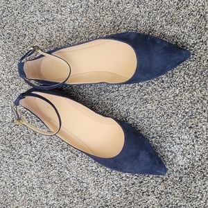 Franco Sarto Dress Shoes, Navy Blue